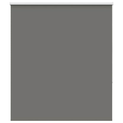 vidaXL Roller Blind Blackout Grey 125x175 cm Fabric Width 121.6 cm Polyester