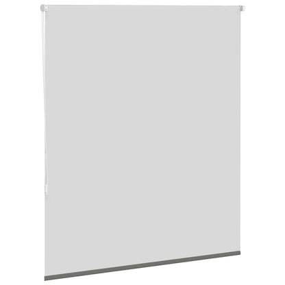 vidaXL Roller Blind Blackout Grey 125x175 cm Fabric Width 121.6 cm Polyester