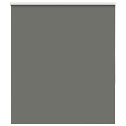 vidaXL Roller Blind Blackout Grey 135x175 cm Fabric Width 131.6 cm Polyester