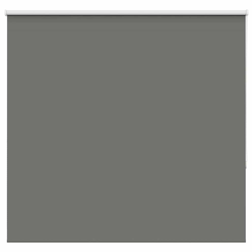 vidaXL Roller Blind Blackout Grey 165x175 cm Fabric Width 161.6 cm