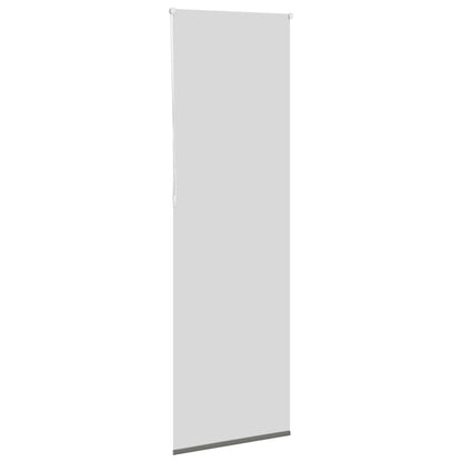 vidaXL Roller Blind Blackout Grey 85x210 cm Fabric Width 80.7 cm Polyester