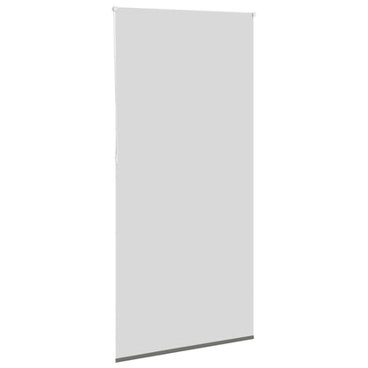 vidaXL Roller Blind Blackout Grey 90x210 cm Fabric Width 85.7 cm Polyester