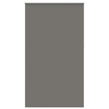 vidaXL Roller Blind Blackout Grey 125x210 cm Fabric Width 121.6 cm