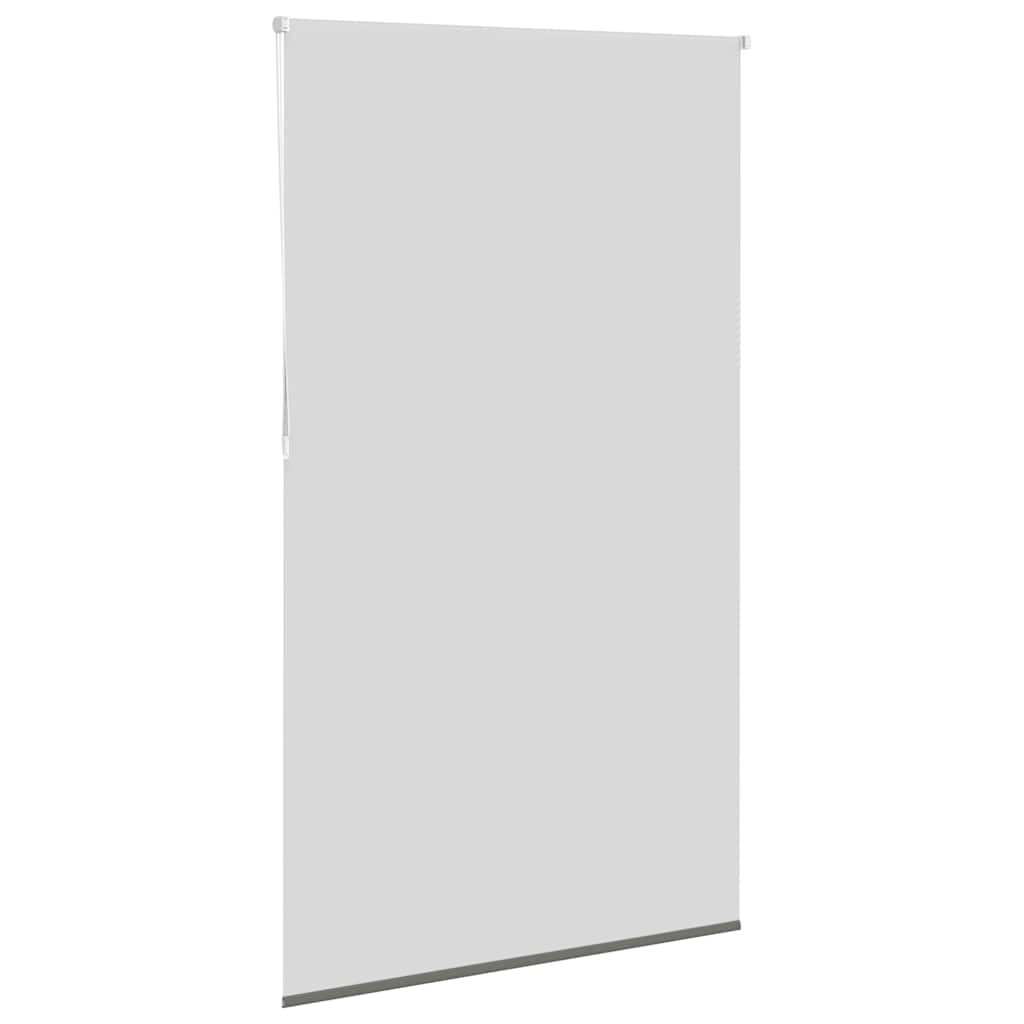 vidaXL Roller Blind Blackout Grey 125x210 cm Fabric Width 121.6 cm