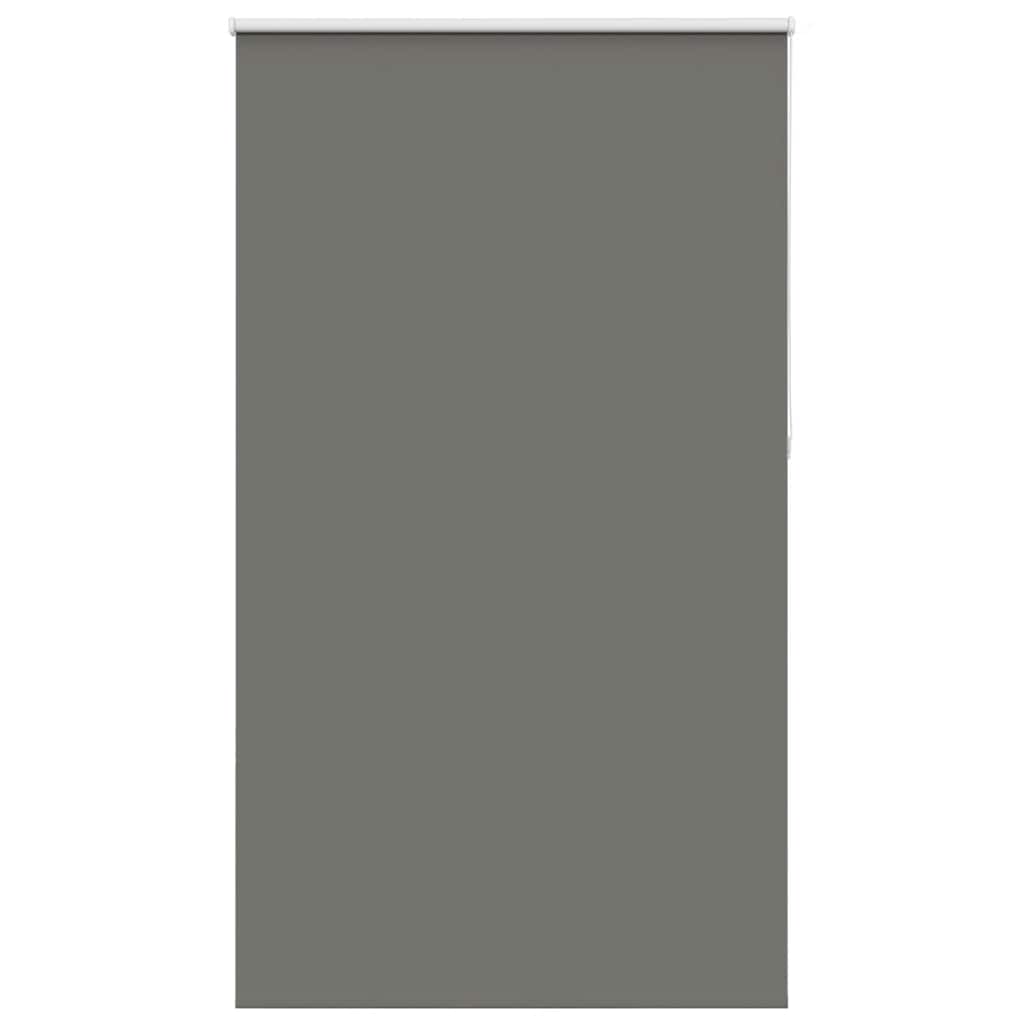 vidaXL Roller Blind Blackout Grey 135x210 cm Fabric Width 131.6 cm