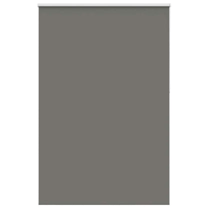 vidaXL Roller Blind Blackout Grey 160x210 cm Fabric Width 156.6 cm