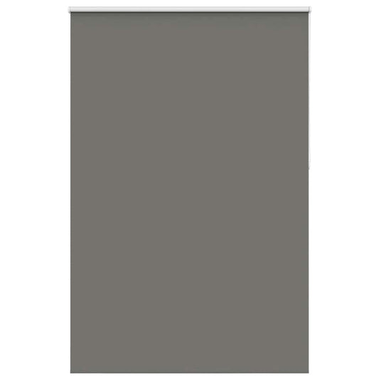 vidaXL Roller Blind Blackout Grey 160x210 cm Fabric Width 156.6 cm