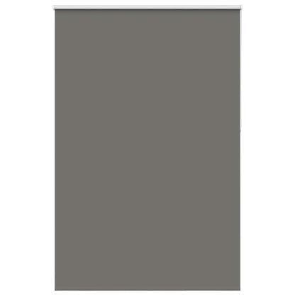vidaXL Roller Blind Blackout Grey 165x210 cm Fabric Width 161.6 cm