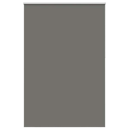 vidaXL Roller Blind Blackout Grey 165x210 cm Fabric Width 161.6 cm