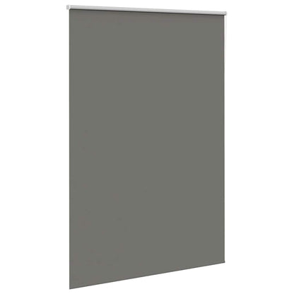 vidaXL Roller Blind Blackout Grey 165x210 cm Fabric Width 161.6 cm