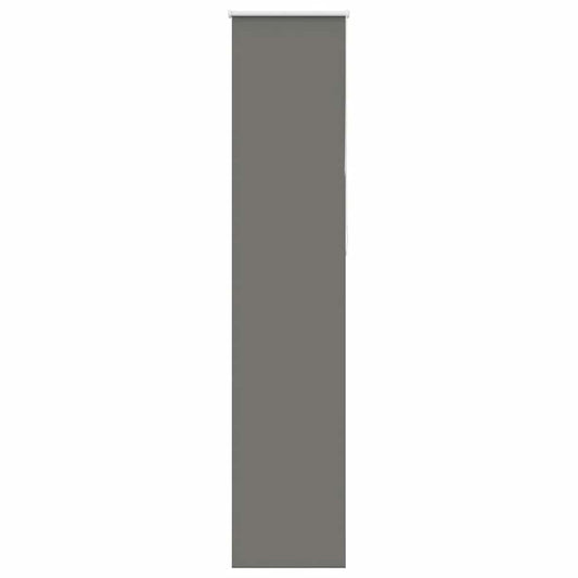vidaXL Roller Blind Blackout Grey 40x230 cm Fabric Width 35.7 cm