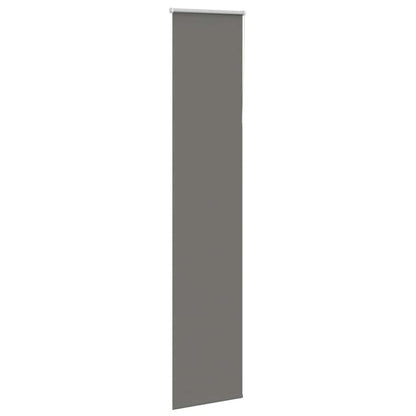 vidaXL Roller Blind Blackout Grey 60x230 cm Fabric Width 55.7 cm