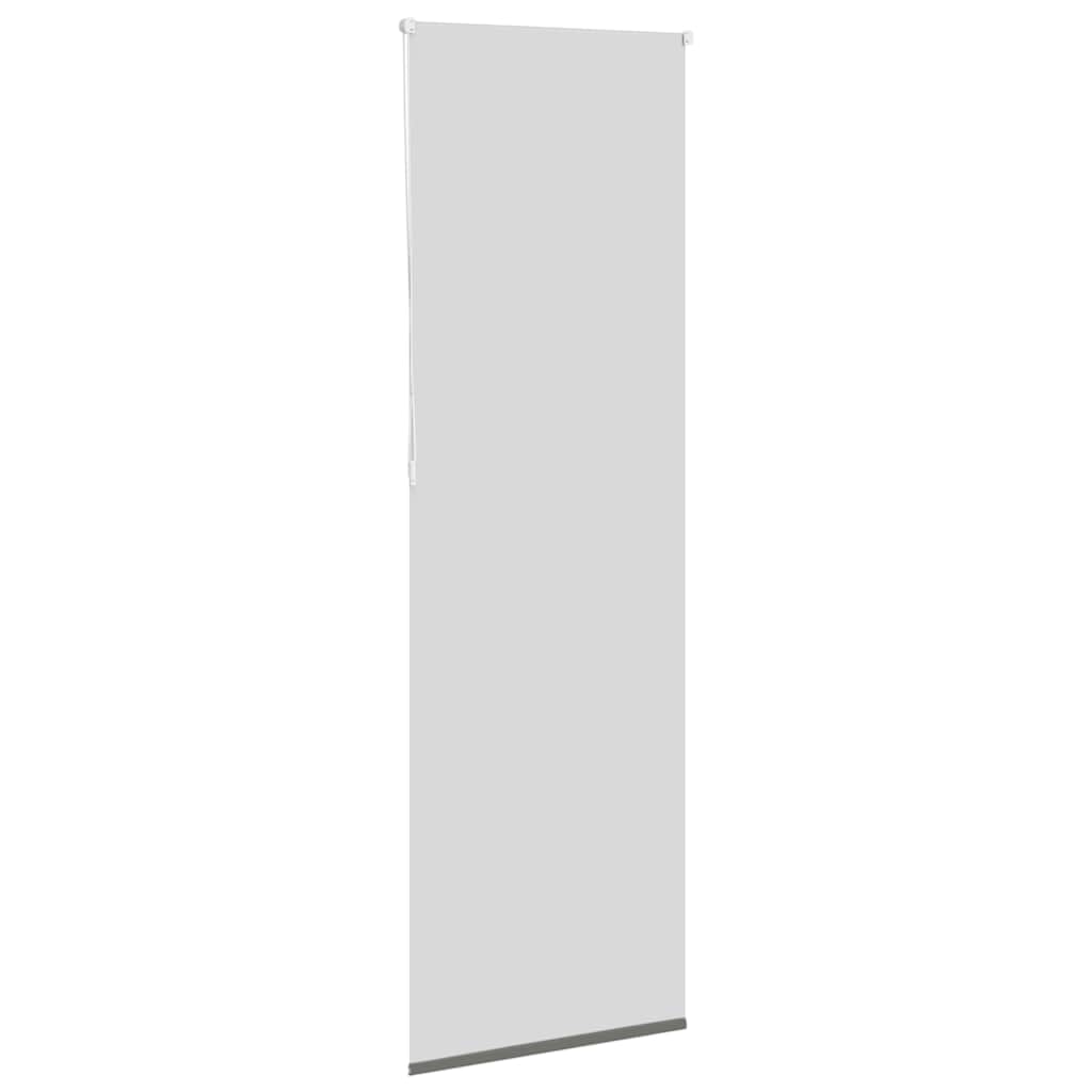vidaXL Roller Blind Blackout Grey 70x230 cm Fabric Width 65.7 cm Polyester