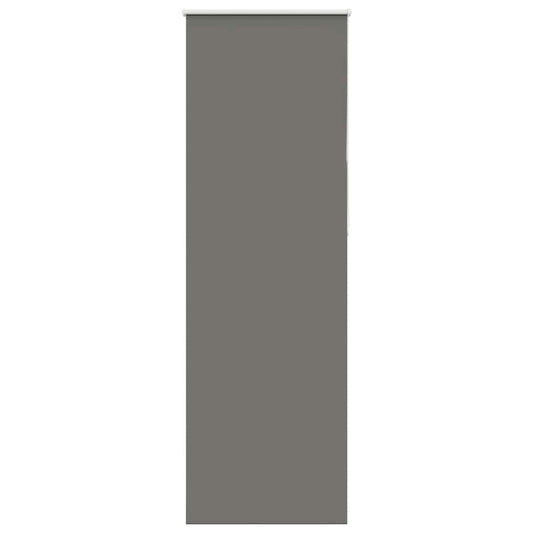 vidaXL Roller Blind Blackout Grey 80x230 cm Fabric Width 75.7 cm