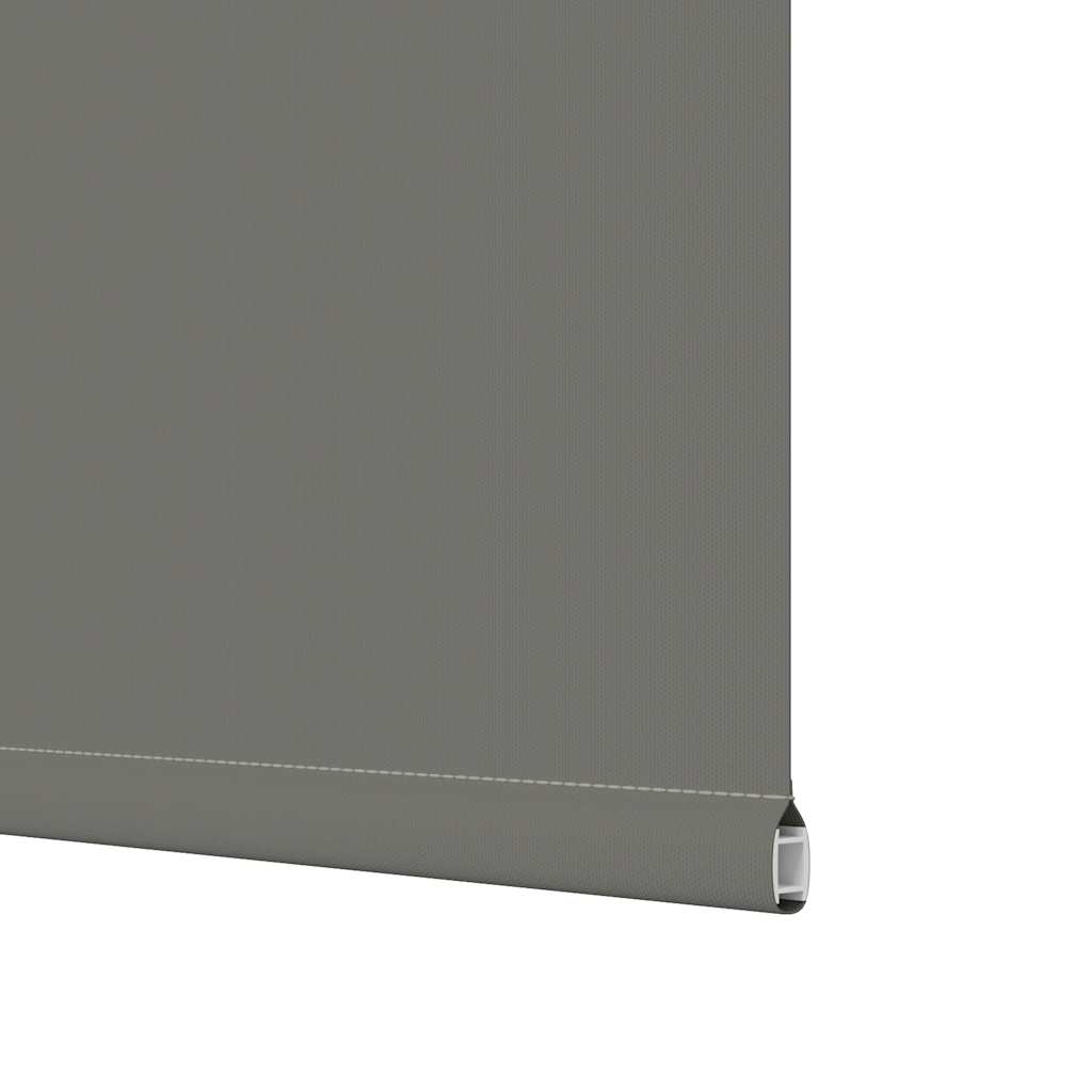 vidaXL Roller Blind Blackout Grey 80x230 cm Fabric Width 75.7 cm