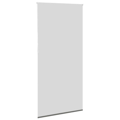 vidaXL Roller Blind Blackout Grey 95x230 cm Fabric Width 90.7 cm Polyester