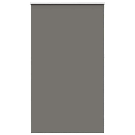 vidaXL Roller Blind Blackout Grey 140x230 cm Fabric Width 136.6 cm
