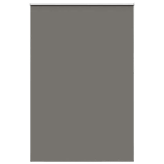 vidaXL Roller Blind Blackout Grey 160x230 cm Fabric Width 156.6 cm