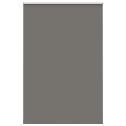 vidaXL Roller Blind Blackout Grey 165x230 cm Fabric Width 161.6 cm Polyester