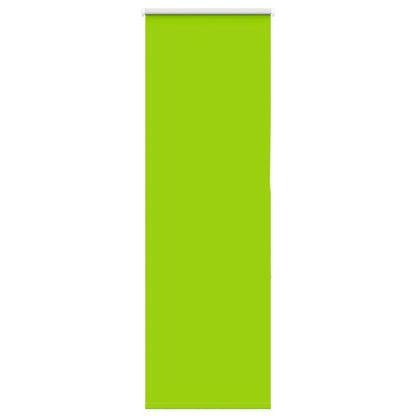 vidaXL Roller Blind Blackout Leaves Green 55x130 cm Fabric Width 50.7 cm Polyester