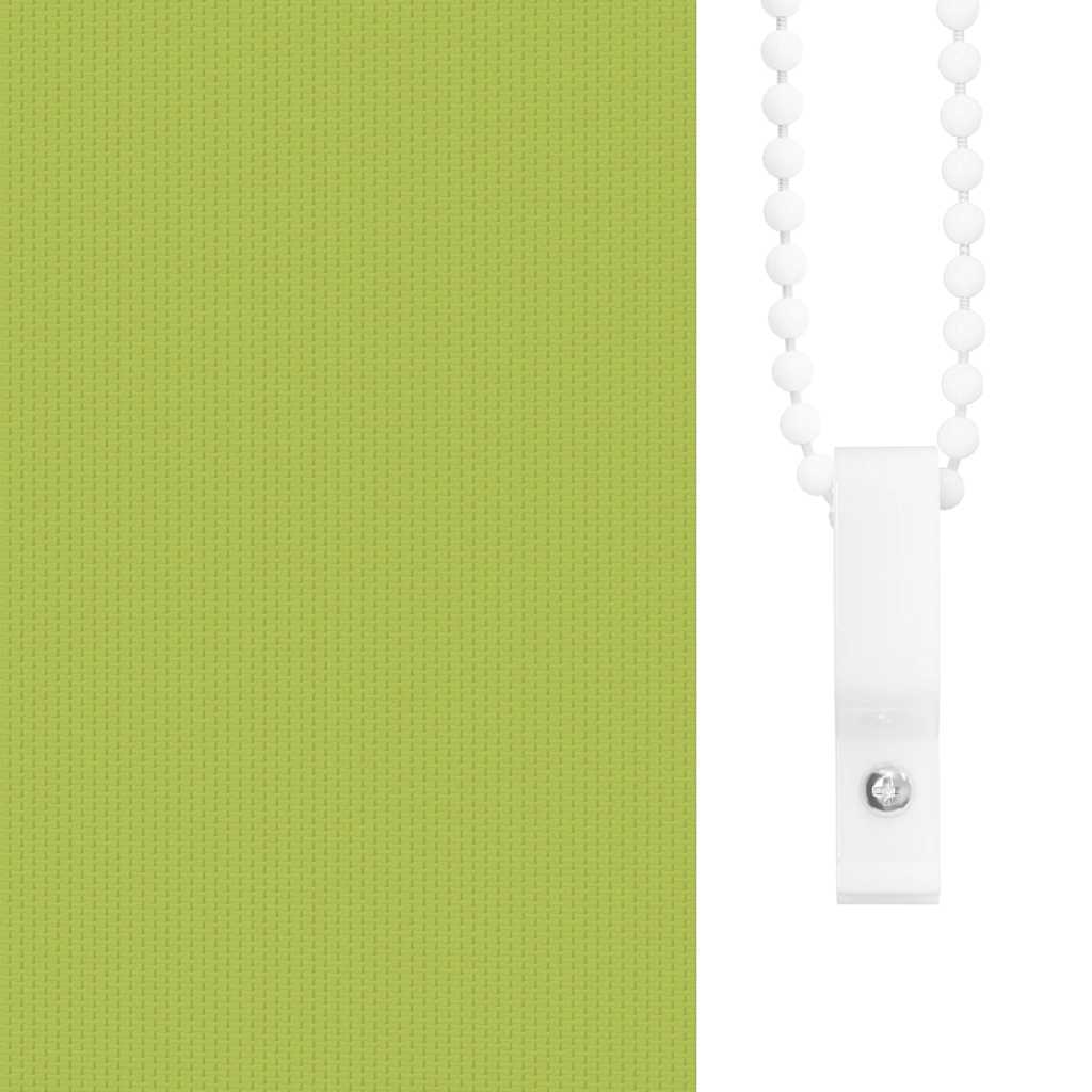 vidaXL Roller Blind Blackout Leaves Green 80x130cm Fabric Width 75.7cm
