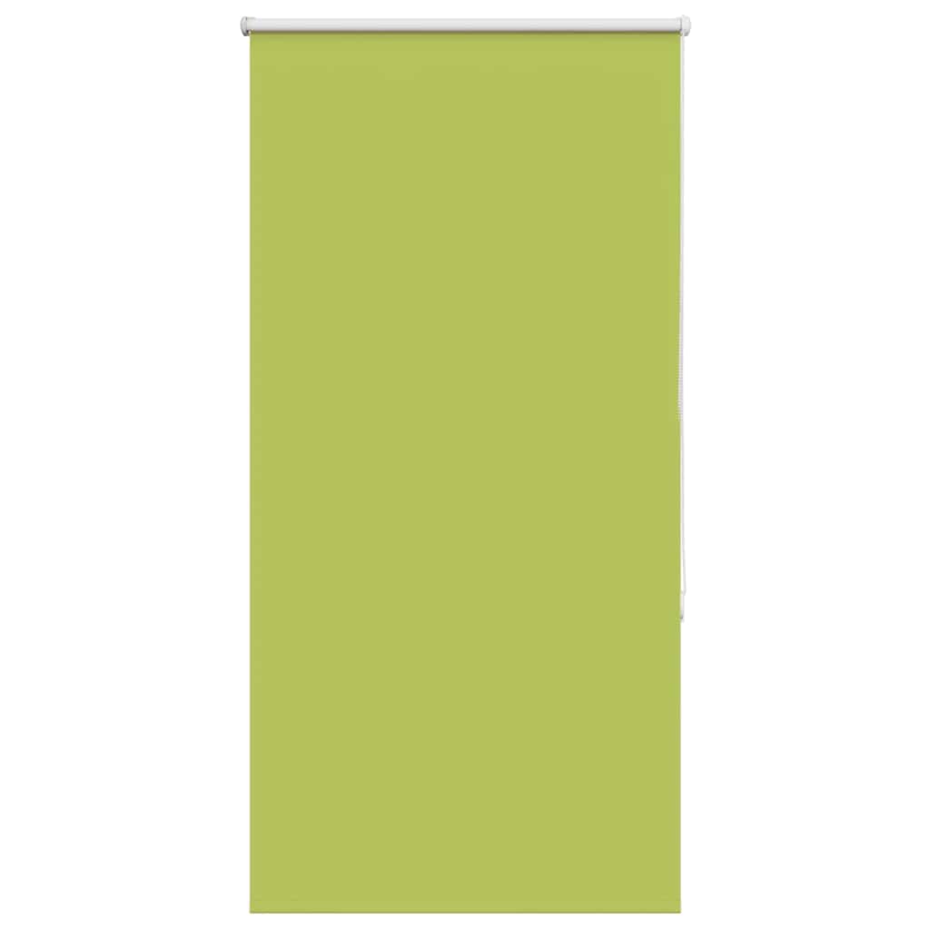 vidaXL Roller Blind Blackout Leaves Green 85x130cm Fabric Width 80.7cm