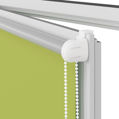 vidaXL Roller Blind Blackout Leaves Green 85x130cm Fabric Width 80.7cm