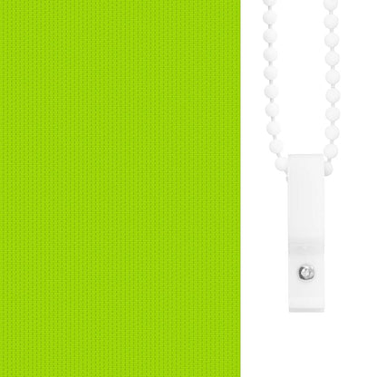 vidaXL Roller Blind Blackout Leaves Green 135x130 cm Fabric Width 131.6 cm Polyester