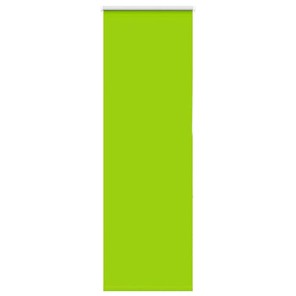 vidaXL Roller Blind Blackout Leaves Green 60x150 cm Fabric Width 55.7 cm Polyester