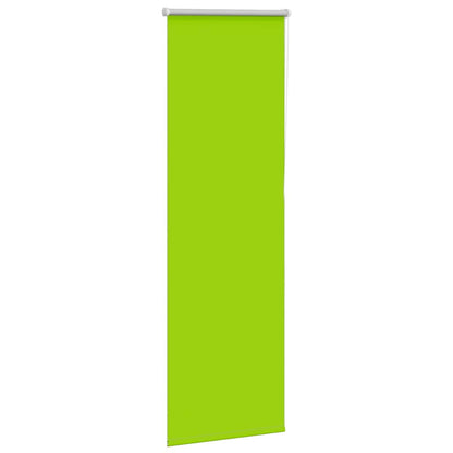 vidaXL Roller Blind Blackout Leaves Green 60x150 cm Fabric Width 55.7 cm Polyester