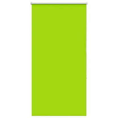 vidaXL Roller Blind Blackout Leaves Green 80x150 cm Fabric Width 75.7 cm Polyester