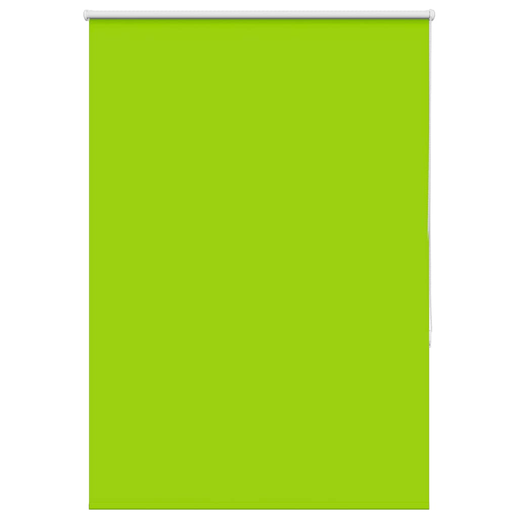 vidaXL Roller Blind Blackout Leaves Green 95x150 cm Fabric Width 90.7 cm Polyester