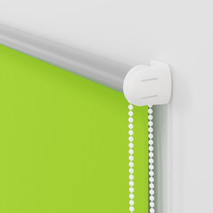 vidaXL Roller Blind Blackout Leaves Green 95x150 cm Fabric Width 90.7 cm Polyester