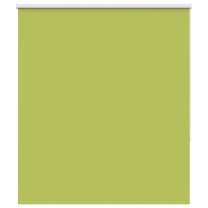 vidaXL Roller Blind Blackout Leaves Green 125x150 cm Width 121.6 cm