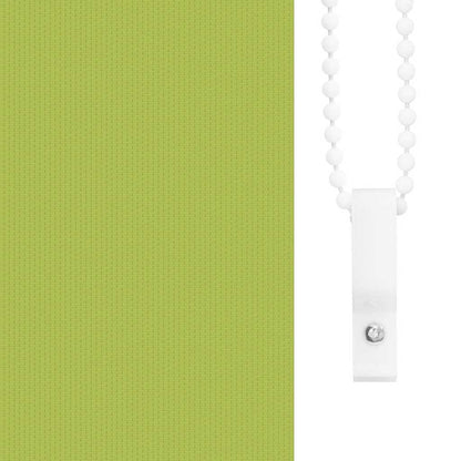 vidaXL Roller Blind Blackout Leaves Green 125x150 cm Width 121.6 cm