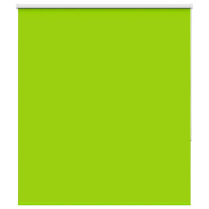 vidaXL Roller Blind Blackout Leaves Green 135x150 cm Fabric Width 131.6 cm Polyester