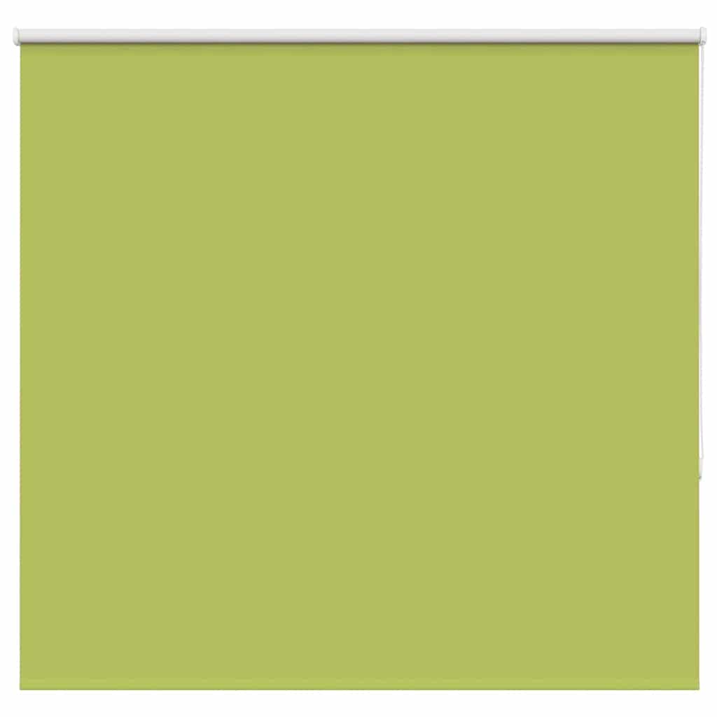 vidaXL Roller Blind Blackout Leaves Green 155x150 cm Width 151.6 cm