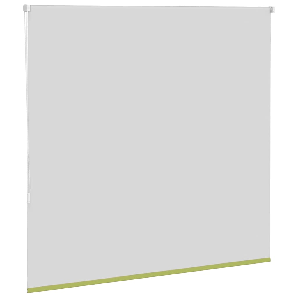vidaXL Roller Blind Blackout Leaves Green 155x150 cm Width 151.6 cm