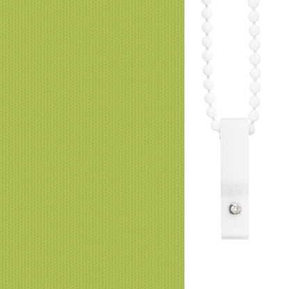 vidaXL Roller Blind Blackout Leaves Green 155x150 cm Fabric Width 151.6 cm Polyester