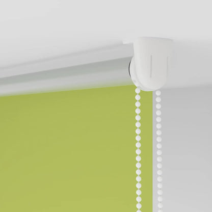 vidaXL Roller Blind Blackout Leaves Green 40x175cm Fabric Width 35.7cm