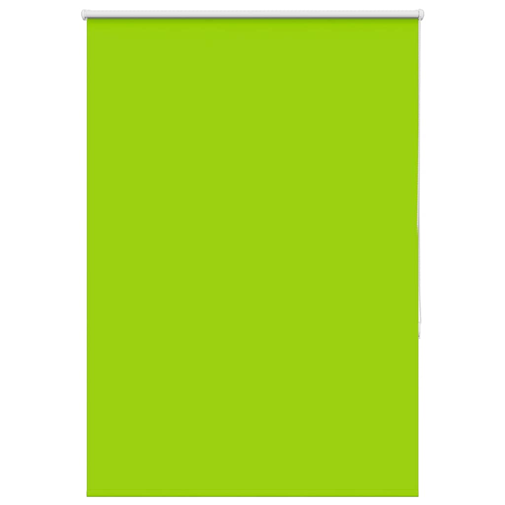 vidaXL Roller Blind Blackout Leaves Green 115x175 cm Fabric Width 110.7 cm Polyester