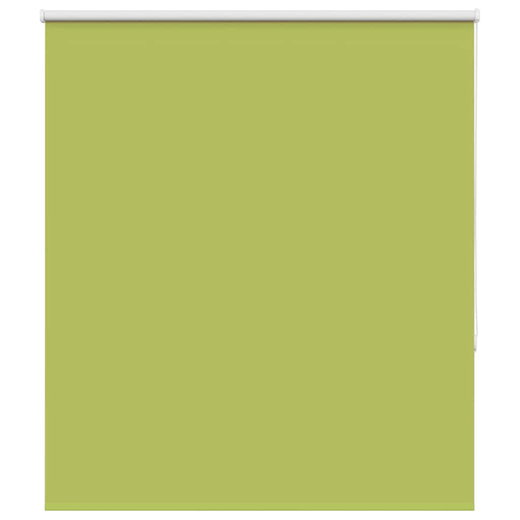 vidaXL Roller Blind Blackout Leaves Green 120x175 cm Width 116.6 cm