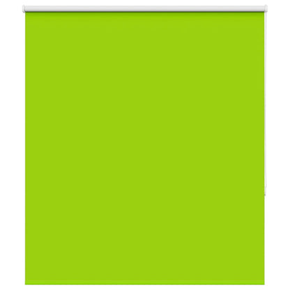 vidaXL Roller Blind Blackout Leaves Green 125x175 cm Fabric Width 121.6 cm Polyester