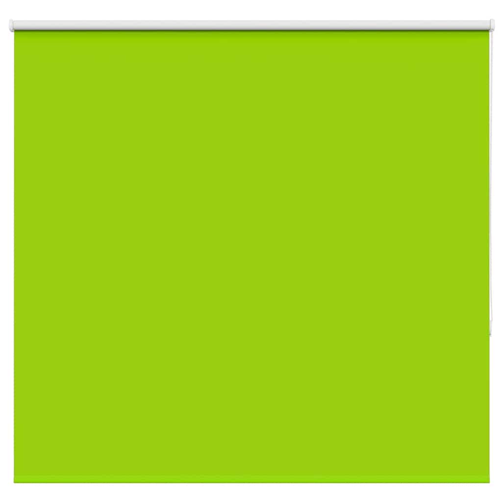 vidaXL Roller Blind Blackout Leaves Green 145x175 cm Fabric Width 141.6 cm Polyester