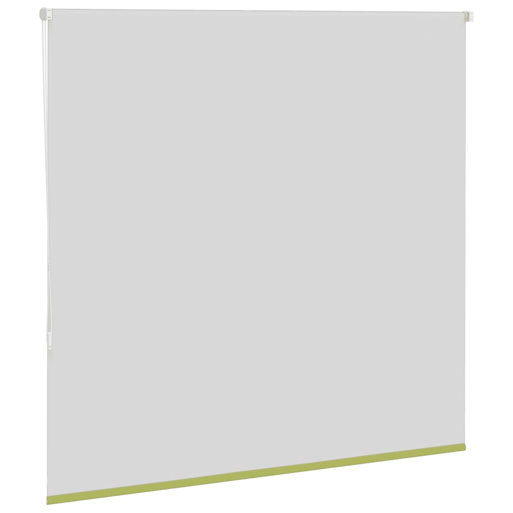 vidaXL Roller Blind Blackout Leaves Green 145x175 cm Width 141.6 cm