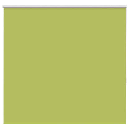 vidaXL Roller Blind Blackout Leaves Green 150x175 cm Width 146.6 cm