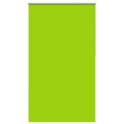 vidaXL Roller Blind Blackout Leaves Green 135x210 cm Fabric Width 131.6 cm Polyester