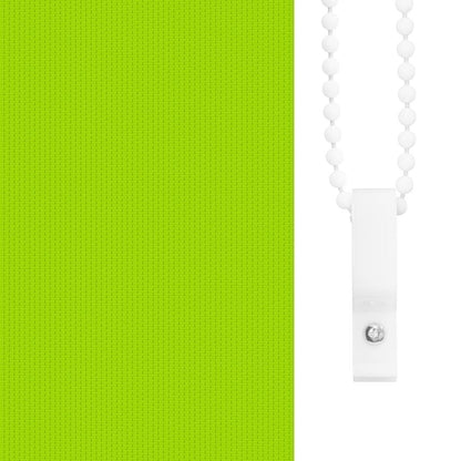 vidaXL Roller Blind Blackout Leaves Green 140x210 cm Fabric Width 136.6 cm Polyester