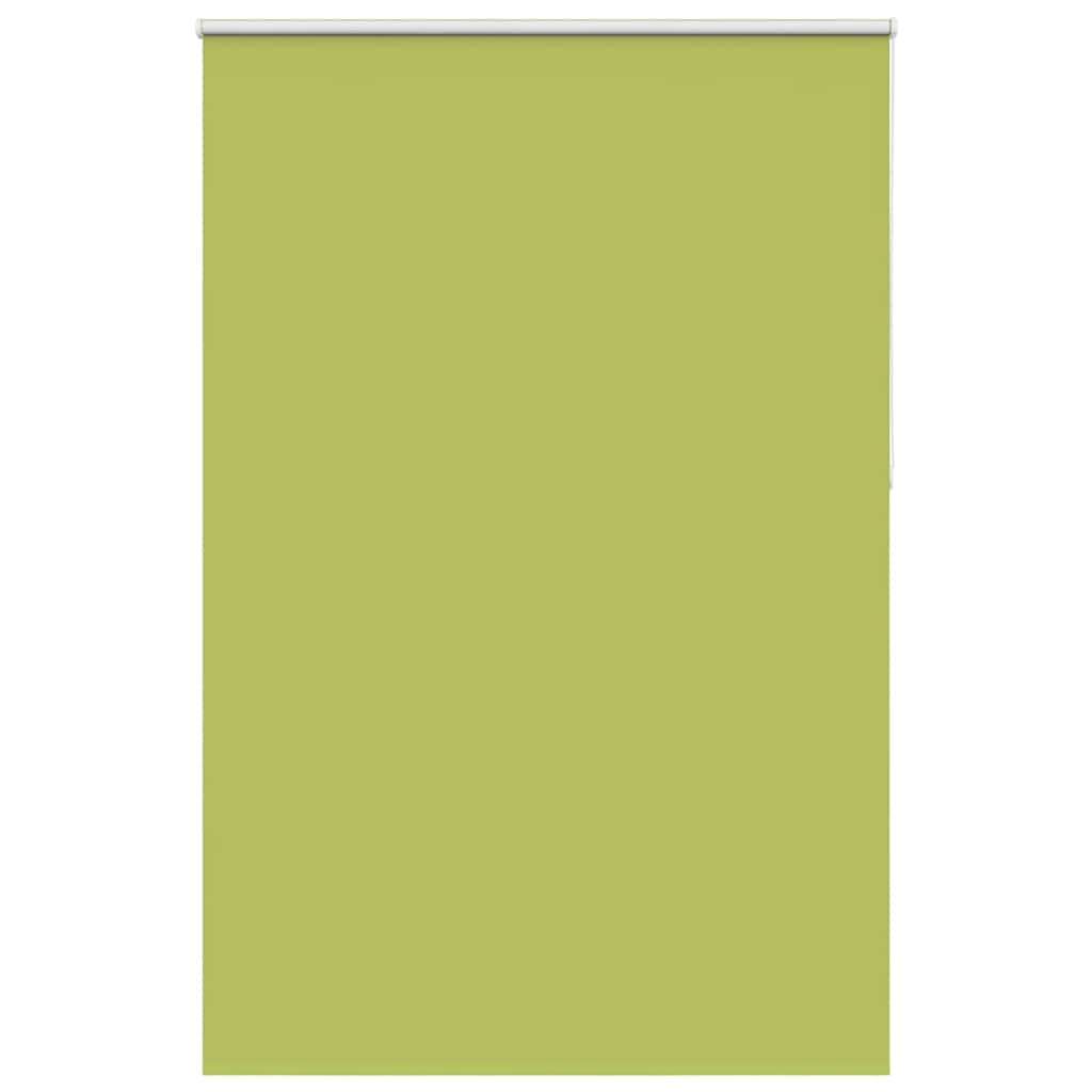 vidaXL Roller Blind Blackout Leaves Green 145x210 cm Width 141.6 cm