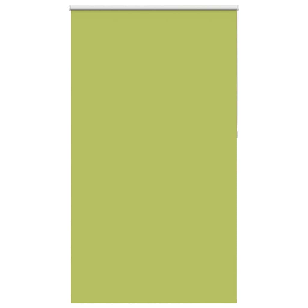vidaXL Roller Blind Blackout Leaves Green 130x230 cm Fabric Width 126.6 cm Polyester